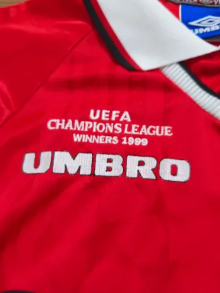 Camiseta Umbro Manchester Utd 99-00 Champions