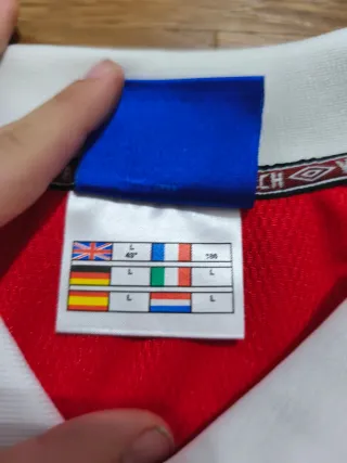 Camiseta Umbro Manchester Utd 99-00 Champions