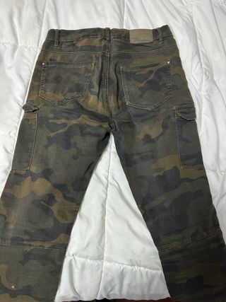 Pantalones cargo camuflaje