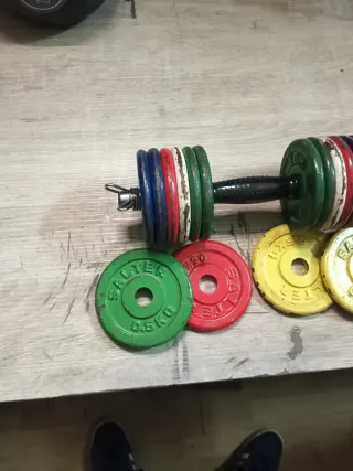 Mancuerna ajustable Salter 8kg