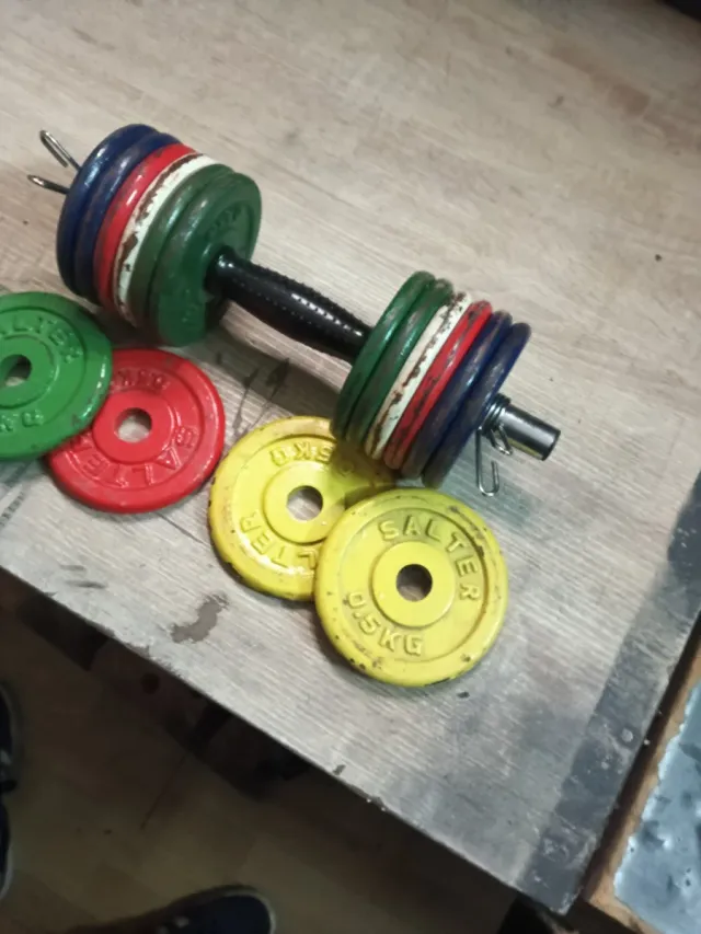 Mancuerna ajustable Salter 8kg