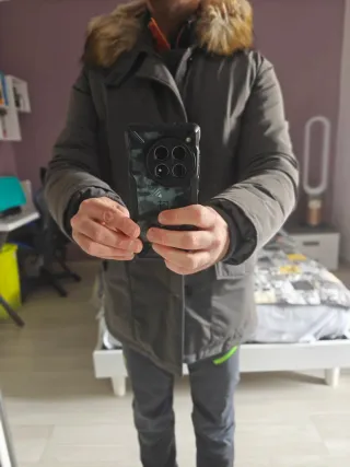 Giubbino Refrigue Grigio con Pellicciotto TG.M