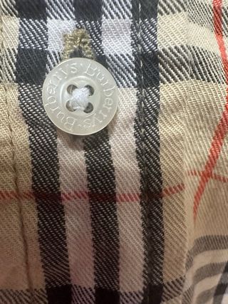 Camicia Burberry Uomo Tg M Beige Check