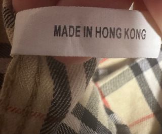 Camicia Burberry Uomo Tg M Beige Check