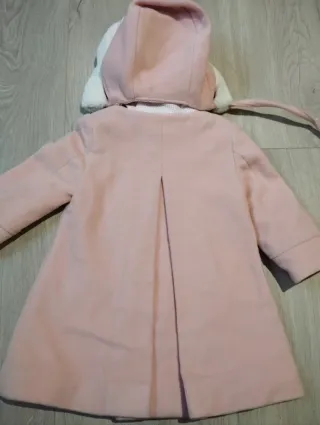 Abrigo Tizzas rosa 18 meses