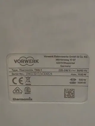 Thermomix TM5 Vorwerk