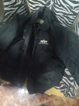 Chaqueta Alpha Industries Negra
