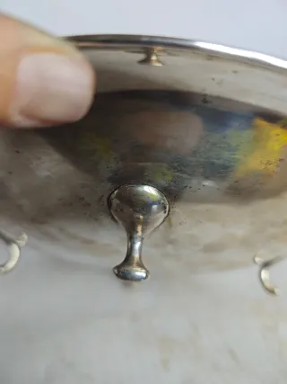 Centro Tavola Vassoio Argento 800 Massiccio