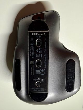 Logitech MX Master 3 Ratón Inalámbrico Negro
