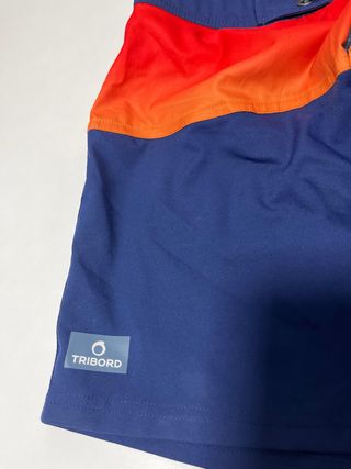 Bañador Tribord degradado azul y naranja