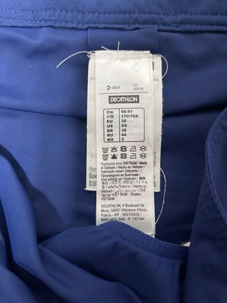 Bañador Tribord degradado azul y naranja