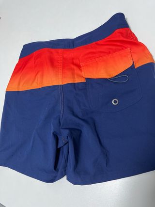 Bañador Tribord degradado azul y naranja