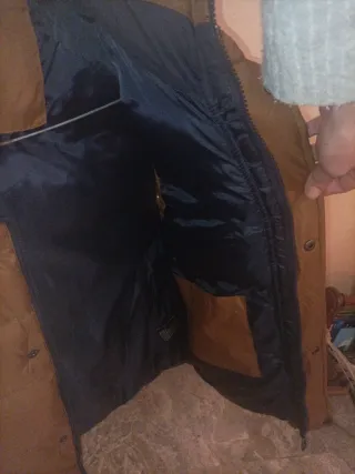 Chaleco acolchado marrón sin estrenar