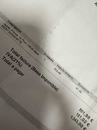 iPhone 16 Plus 128GB Nero