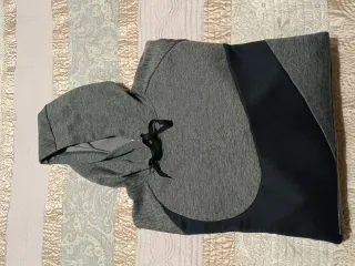 Sudadera Nike Gris y Negra