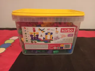 Juego de construcción Korbo 120 engranajes