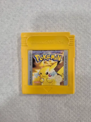 Pokemon Amarillo Game Boy Original Nintendo
