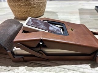 Disparador Polaroid Vintage con Funda