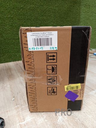 Lawnmaster Robot cortacésped independiente de 24 V inalámbrico perimetral