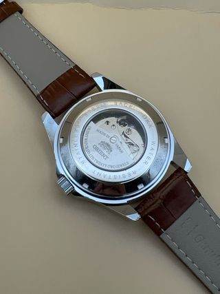 Reloj Orient Automático Marrón/Plata