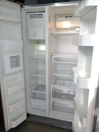 Nevera Americana LG Plata