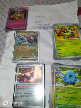 Carte Pokémon lotto crepuscolo mascherato