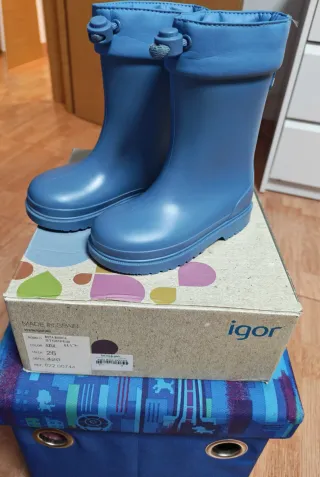 Botas de agua Igor azules talla 26