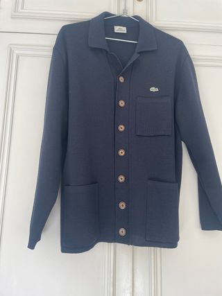 Chaqueta Lacoste Azul Marino Manga Larga
