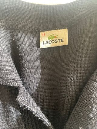 Chaqueta Lacoste Azul Marino Manga Larga