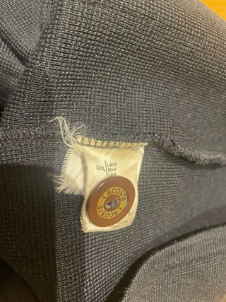 Chaqueta Lacoste Azul Marino Manga Larga