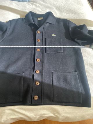 Chaqueta Lacoste Azul Marino Manga Larga