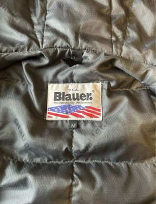 Giubbotto Blauer nero con pelliccia