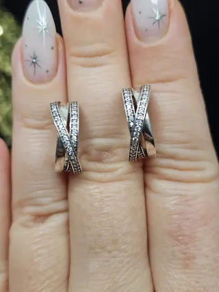 Pendientes Pandora Plata 925 Circonitas