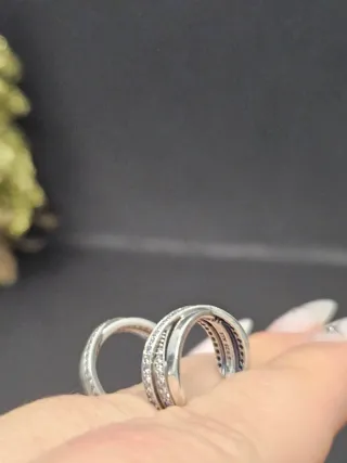 Pendientes Pandora Plata 925 Circonitas