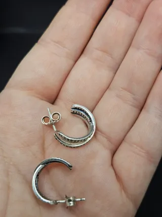 Pendientes Pandora Plata 925 Circonitas