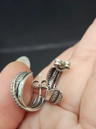 Pendientes Pandora Plata 925 Circonitas