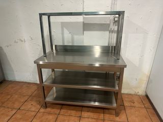 Mesa de trabajo acero inoxidable