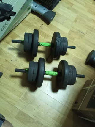 Mancuernas PVC 10kg (Par)