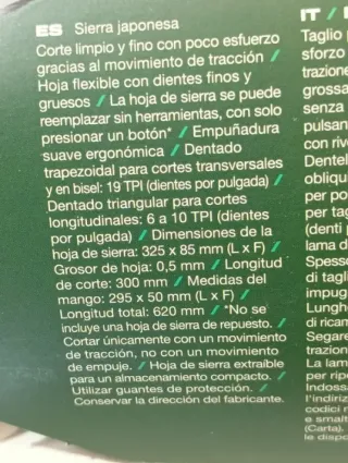 Sierra Japonesa PARKSIDE