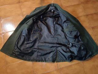 Abrigo verde oliva de dama