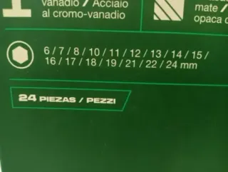 Set Llaves Carraca 3/8 PARKSIDE