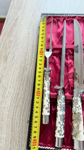 Set di posate tedesche vintage Solingen con astuccio!