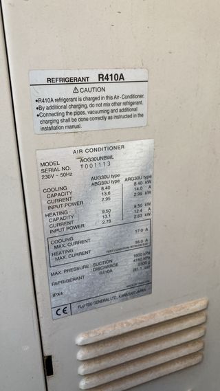 Aire Acondicionado General FUJITSU