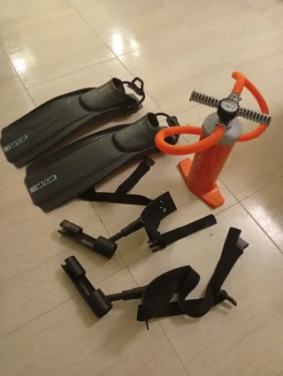 Pato de pesca Caperlan equipado