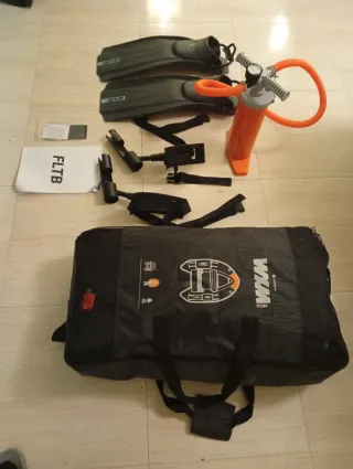 Pato de pesca Caperlan equipado