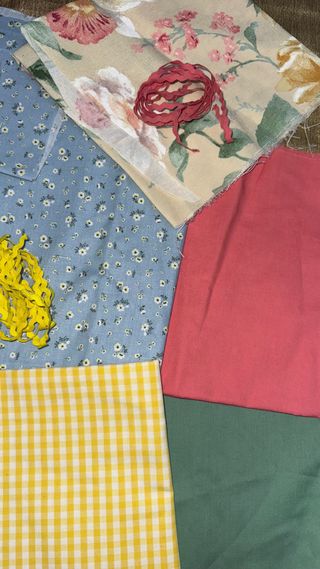 Kit Costura, tijera zig-zag, restos tela