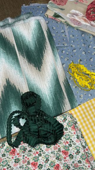 Kit Costura, tijera zig-zag, restos tela