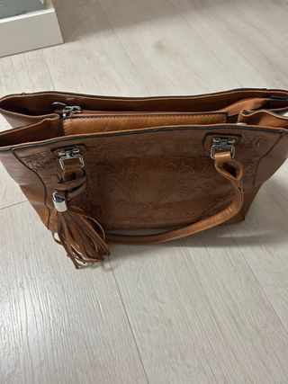 Bolso vintage marrón