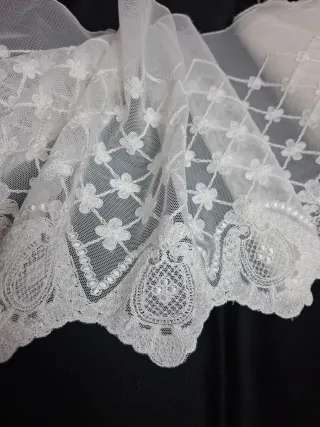 Puntilla blanca 22cm