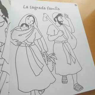 Libro 120 Imágenes del Evangelio para Colorear